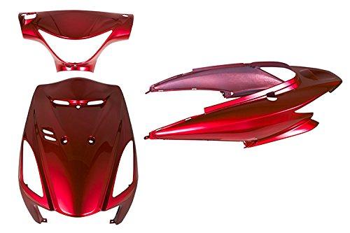 

Bike Parts Center Address V125S Genuine Exterior Kit, 3-Piece Set, Red Cowl, Painted, Suzuki Address V125S CF4MA 315503