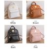 Women's Backpack Leather Backpack Waterproof Bags for Women Phone Purse Small Backpacks Teenage Girls Travel Rucksack