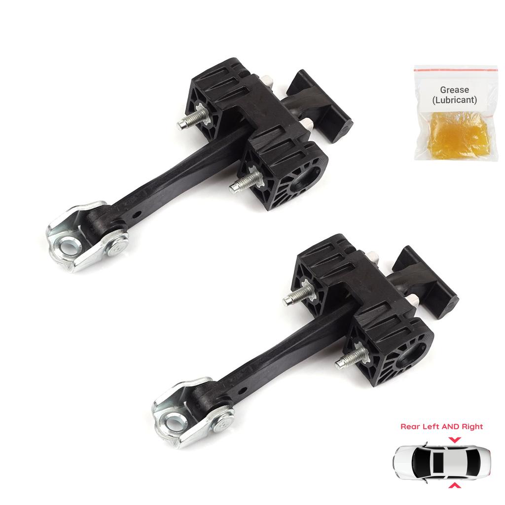 BDP1239-1 2 Pieces Rear Left AND Right Door Catch Hinge Brake Stop Check Strap Limiter for Chevrolet Vauxhall Opel Zafira B 2005-2014 13214193
