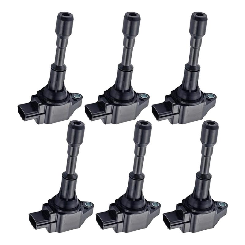 Ignition Coil Pack Set of 6 for Nissan 370Z Infiniti G37 M37 Q50 Q60 Q70 QX50 QX70 V6 3.7L 5.0L 5.6L 22448-EY00A UF-617