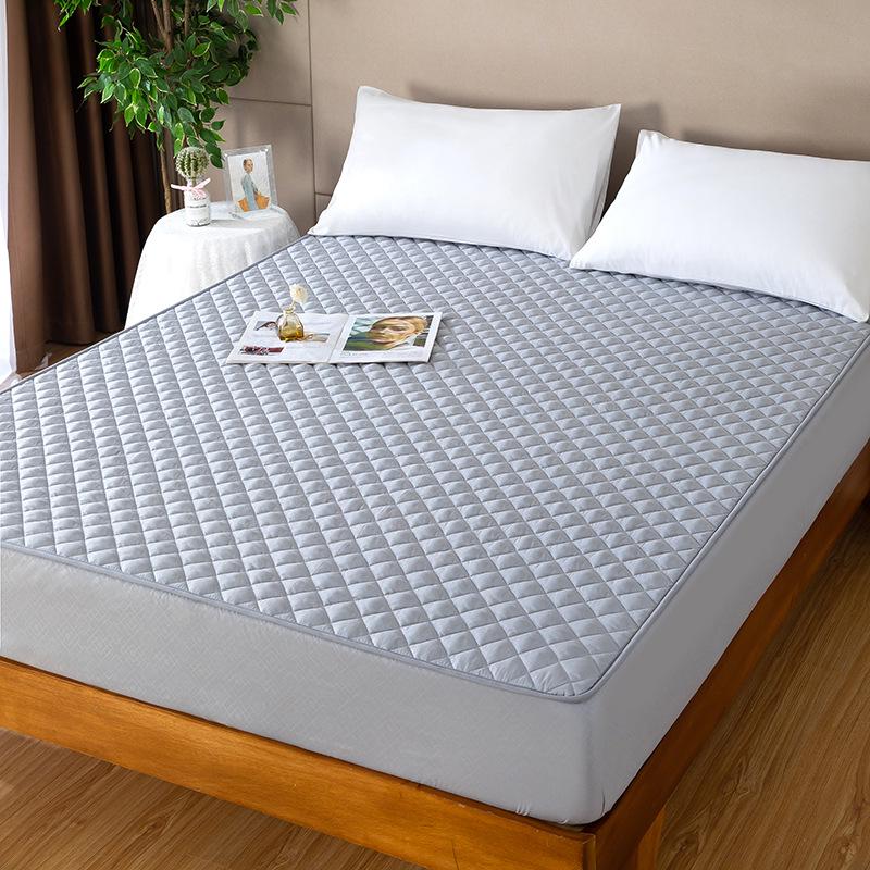 Quilted Fitted Mattress Protector - All-Season Universal Coverage 2026 Pair of Quilted Pillowcases 48 x 74 cm
