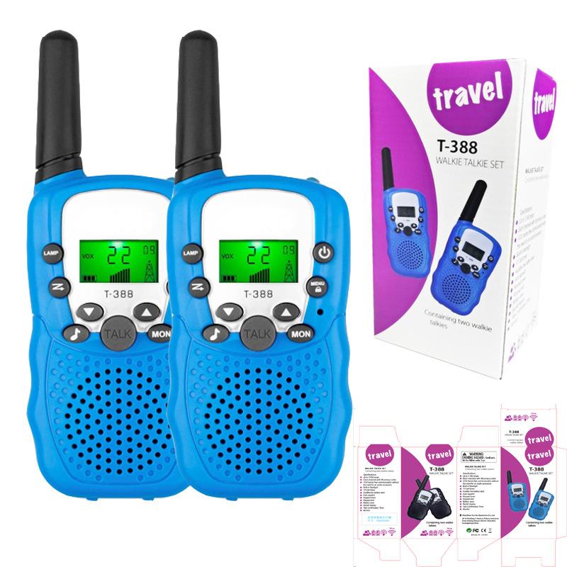 Handheld Walkie Talkie 2PCS Kids Walkie Talkie 3KM Mini Toy Walkie Talkie Toys for Kids Birthday Gift