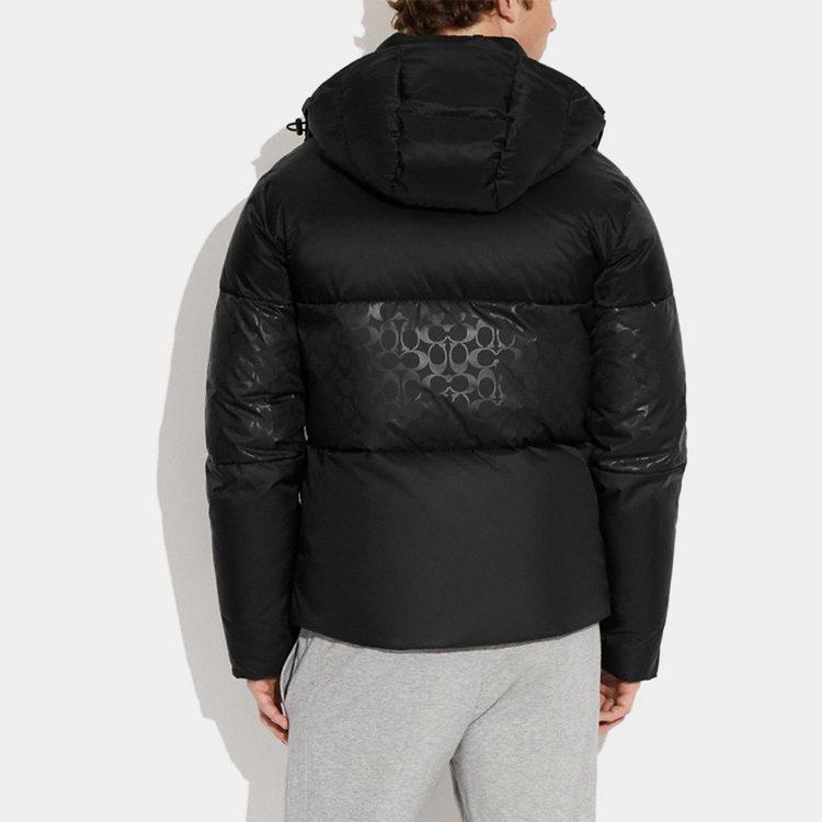 Coach Down Jackets Unisex Black CI011-BLC