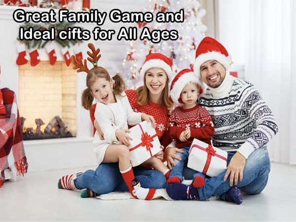 Face Changing Magic Cubes Game,Expression Matching Block Puzzle with Bell, Educational Building Toy for Adults