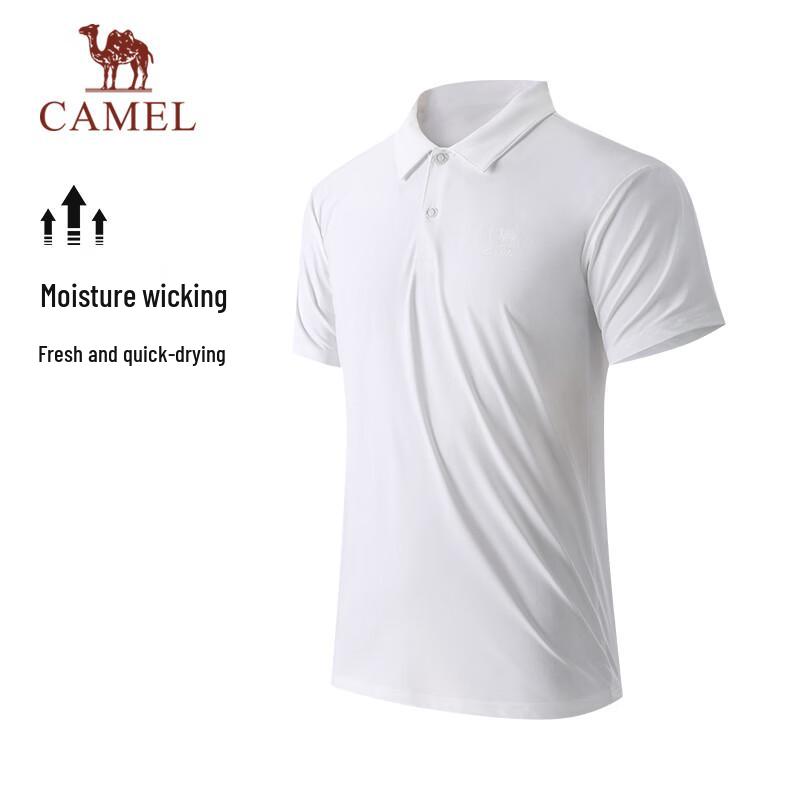 Camel Men's Quick Dry Sport Polo Shirt