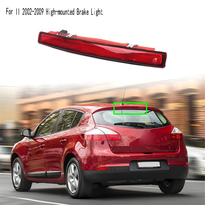 LED Rear Brake Light Replace Rear Third Brake Stop Lamp for Renault Megane MK2 Hatchback Grand Scenic II 2002-2009 Red