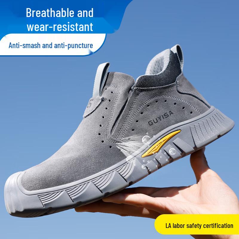 Weierdun Men s Steel Toe Welder Safety Boots 42