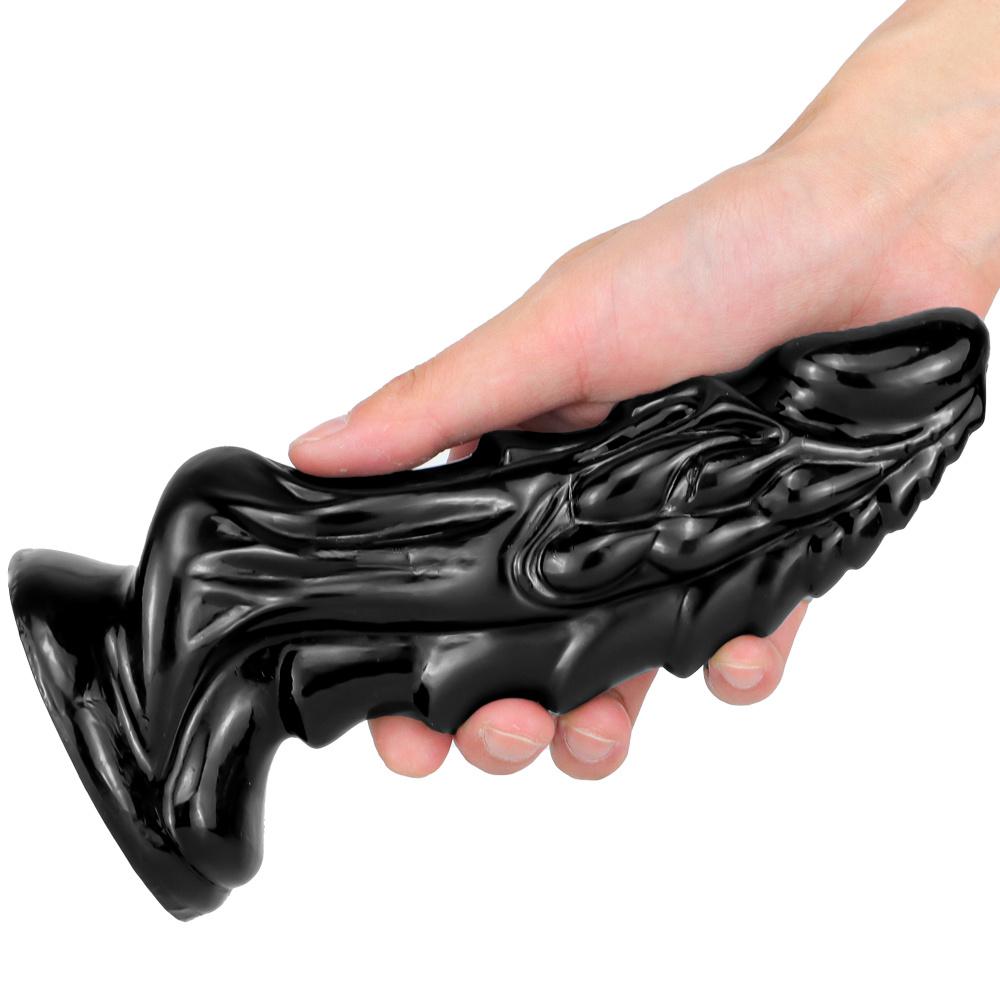 Soft Silicone Monster Dragon Dildo Strong Sucker Penis Large Butt Plug Prostate Massager Animal Dildos Big Sex Toys For