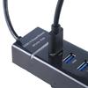 Versatile 4Port USB 3.0 Data Hub with Fast Transfer  USB 3.0 Hub Splitter for Computers Laptop USB Adapter,USB Extender