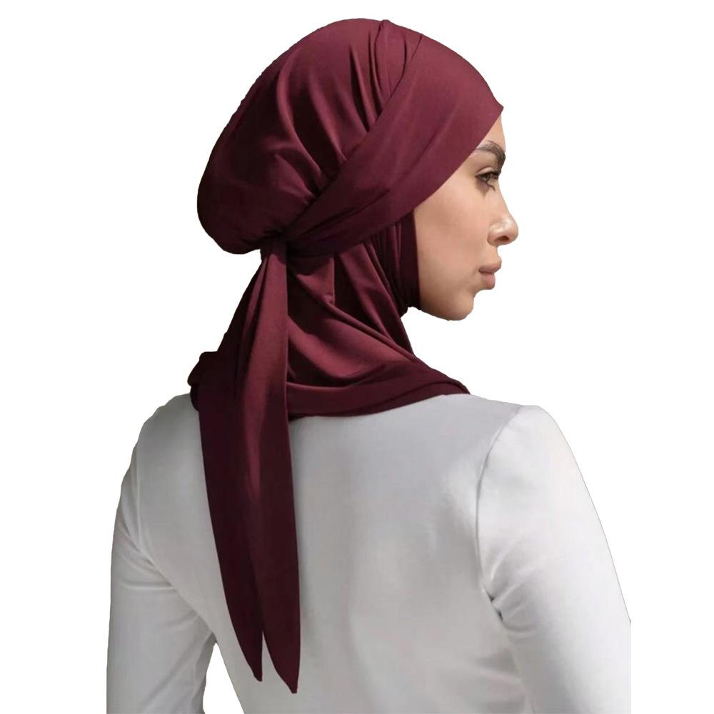 Newest Muslim Women Instant Hijab With Bandage