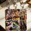 Anime Cartoon Credential Holder Keychains Neck Lanyard Designed For Pass Card Anime Credit Card Holder Keychain Straps