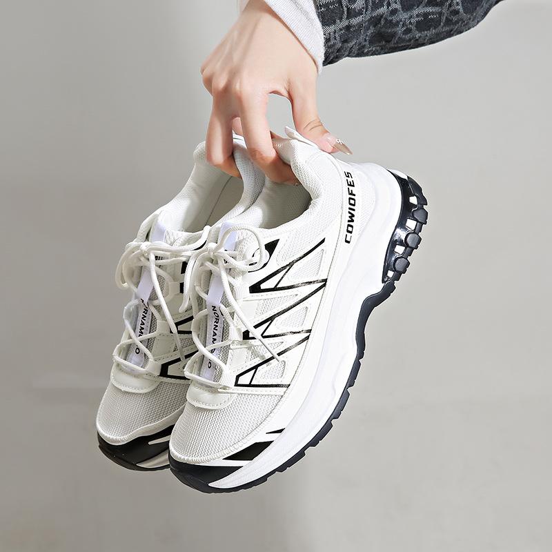 ins Korean version of the new dad shoes women's 2025 autumn student sports running shoes casual thick-soled heightening shoes BR8610