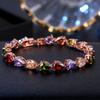 2026 Not Easy To Fade Color Crystal Bracelet Zircon Bracelet Bracelet Jewelry