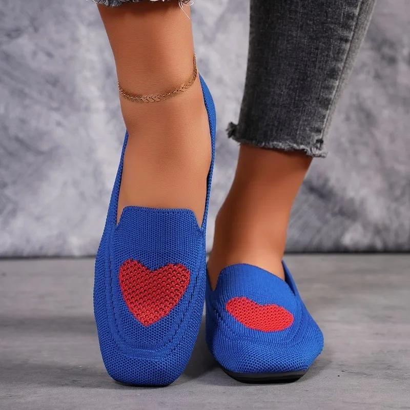 New Summer Style Fashionable Comfortable and Versatile Casual Round-toe  and Wear-resistant Shallow Flat Shoes Flats