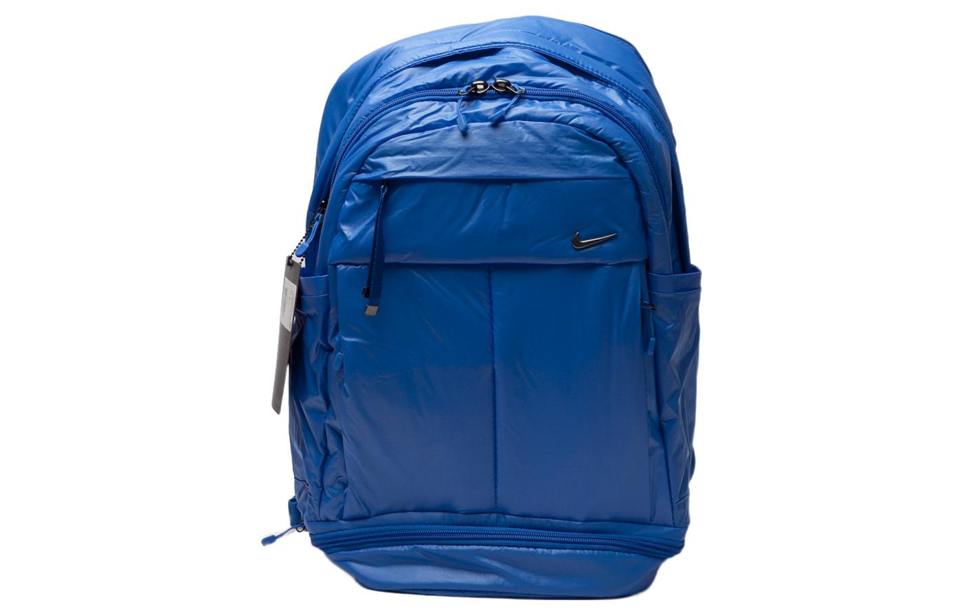 Nike Polyamide With Polyester Backpack Regular Unisex Blue BA4903-442