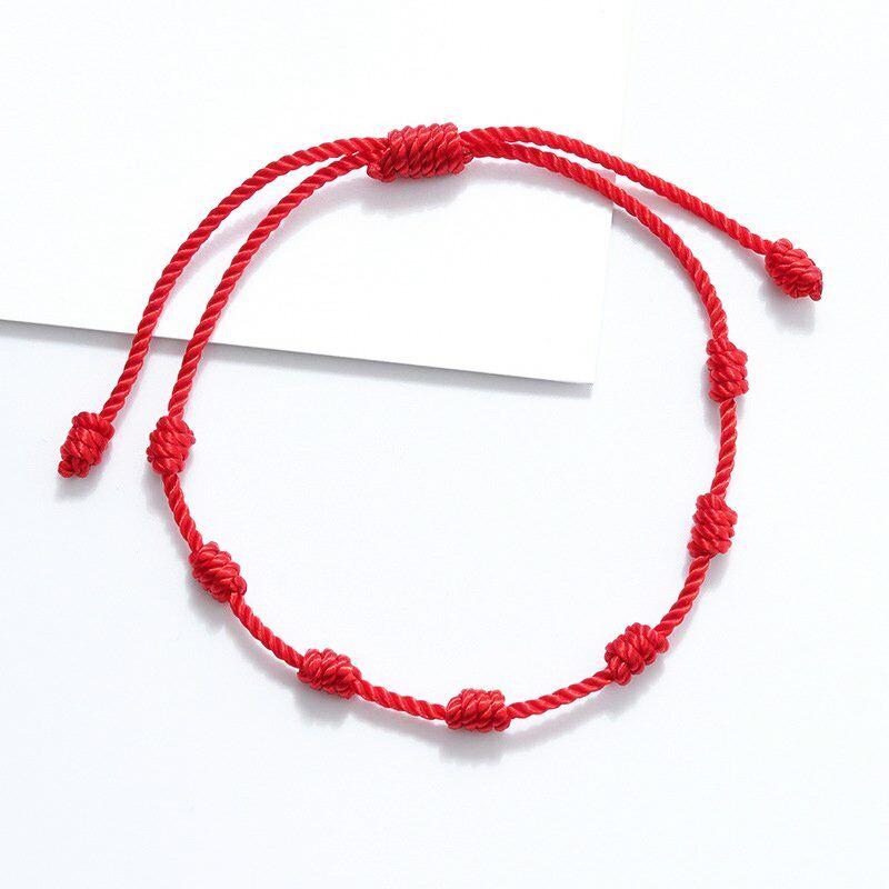 2pcs Lucky Red String Couple Bracelet