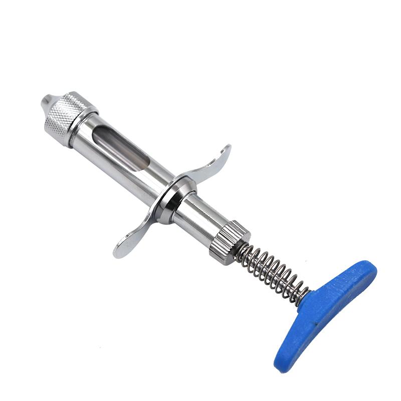 1pc Chicken Acne Needle Stainless Steel Poultry Automatic Acne Needle Poultry Vaccination Needle Livestock Breeding Equipments