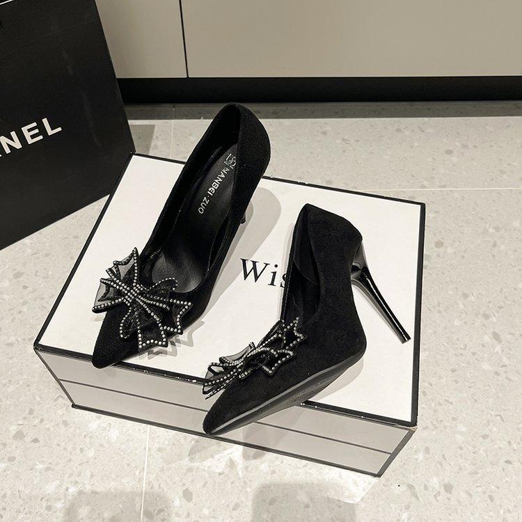 High Heels Summer New Fashion Flower Pointed Stiletto Women's Fashion Shoes