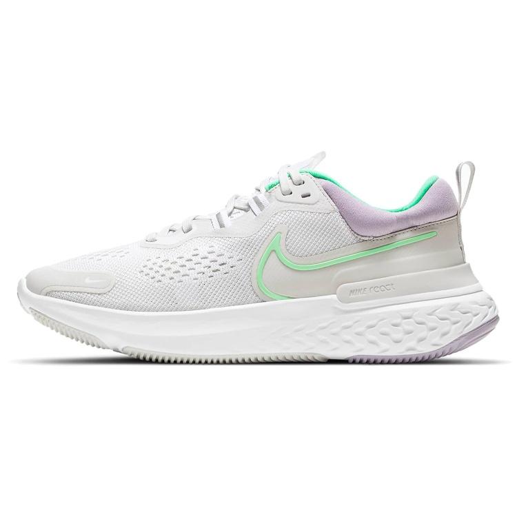 (WMNS) Nike React Miler 2  Platinum Tint Green Glow  Women s CW7136-002 EU 36