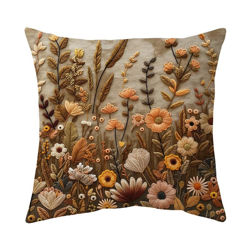 

Наволочка для подушки с цветами для дома, гостиной, дивана, наволочка для подушки, чехол для подушки 45*45cm CR040-5
