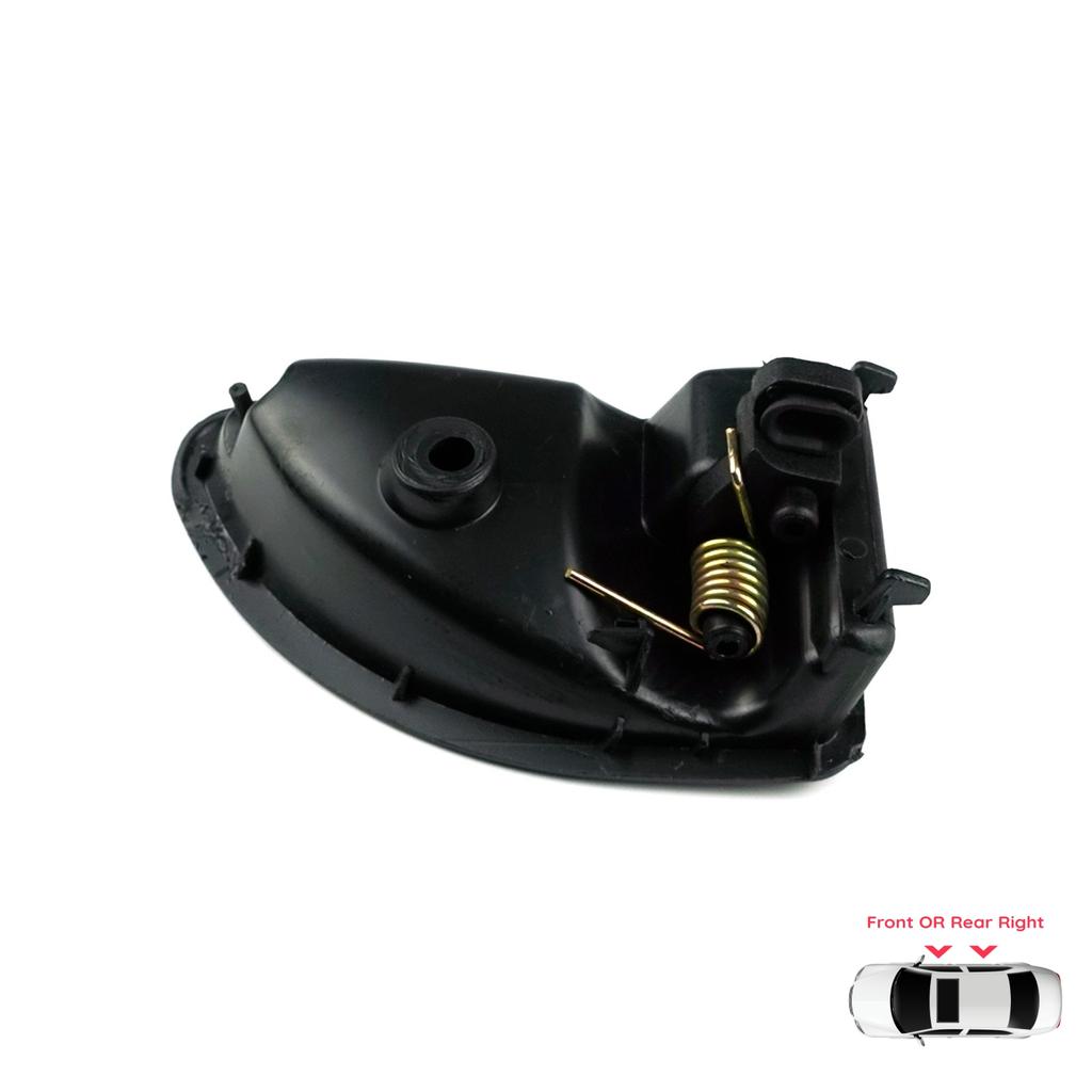 EDP91 Innen Türgriff rechts Farbe Schwarz für Renault Kangoo MK1 KC FC Twingo MK1 C06 S06 Nissan Kubistar X76 8200259376