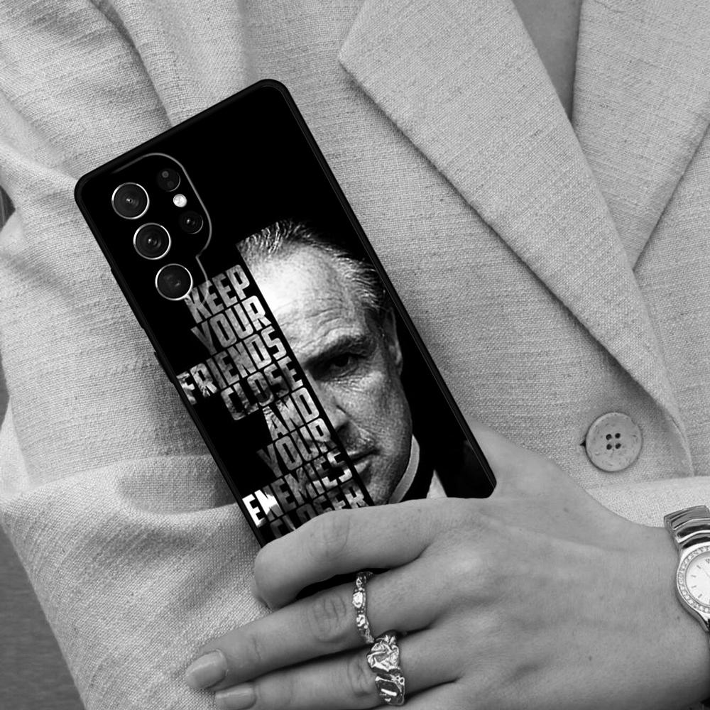 The Godfather Artwork Cell Phone Case for Samsung Galaxy S26 Ultra S25 S24 S23 S22 S21 S20 Note10 Cover