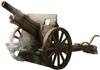 FTF 1/72 Scale Polish Skoda 100mm Type 14/19 Howitzer Plastic Model Kit PF72049 (Cannon)