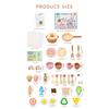 Children's Early Education Simulation, Cooking and Cooking, Mini Cookware Set, Play House Toys