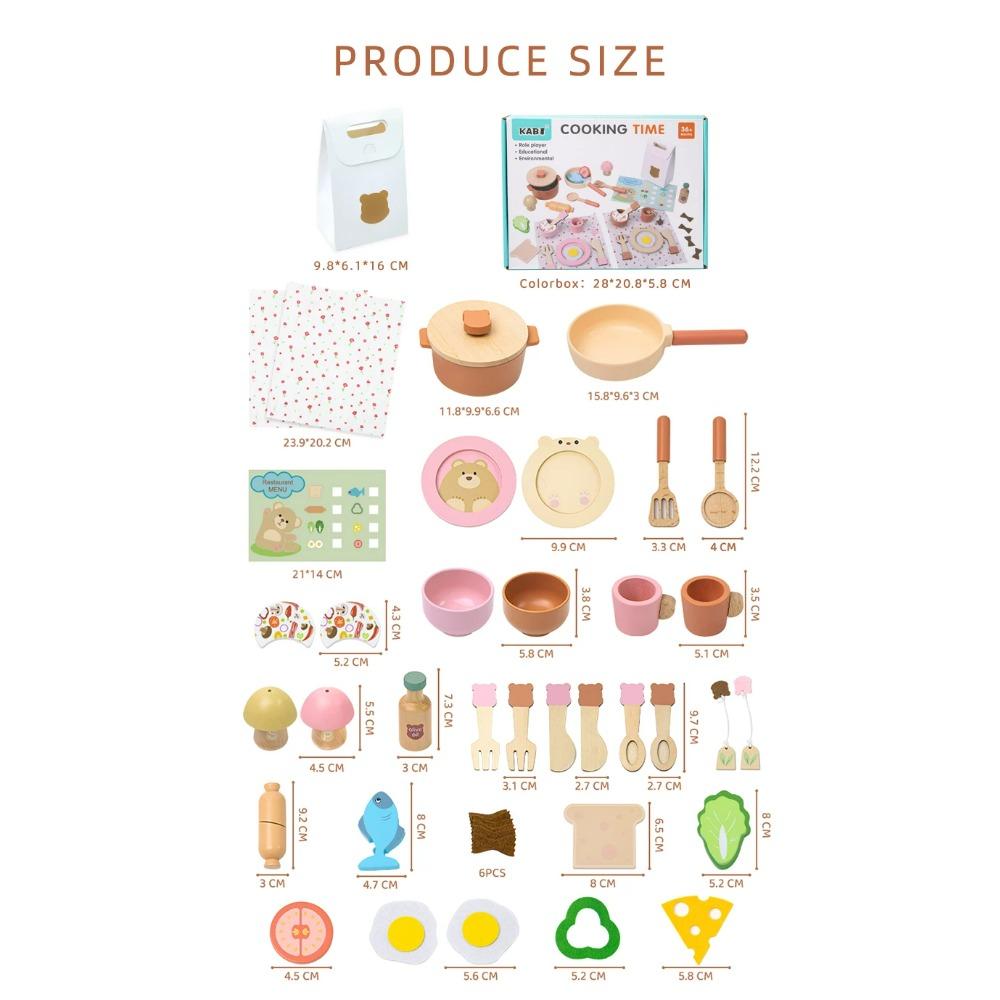 Children's Early Education Simulation, Cooking and Cooking, Mini Cookware Set, Play House Toys