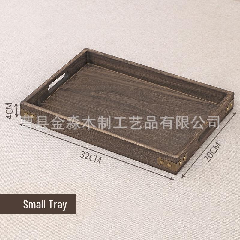 Chinese Style Bamboo Serving Tray