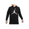 Jordan Jump Man Logo Print Fleece Sports Training Hoodie Men Tops Black BQ9236-010