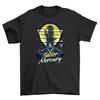 Sailing Mercury Astronaut T-shirt - Reach for the Stars! Funny Unisex Printed De