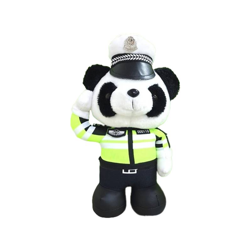 

Полиция Мультяшный Трафик Кролик Панда Плюшевая Кукла Игрушка Украшение Дома Подарок Детям Yellow Panda