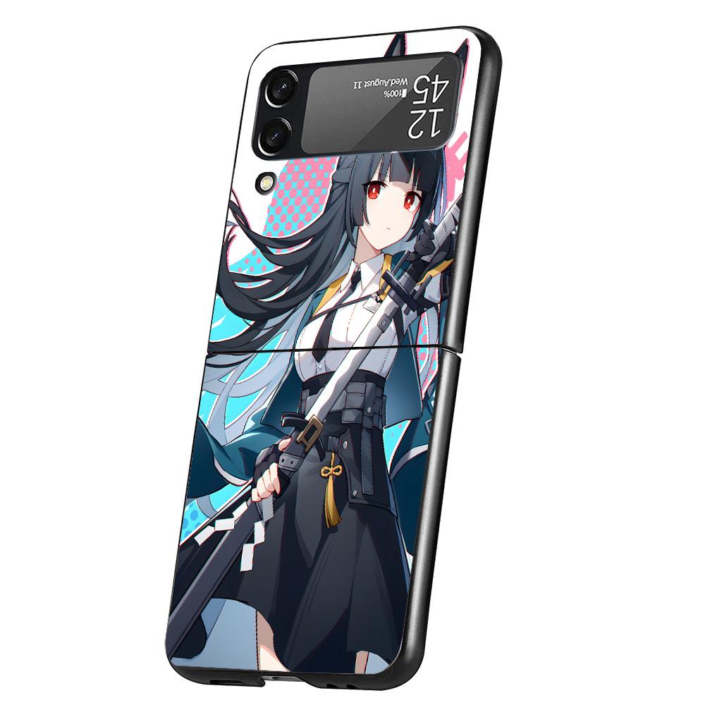 

Hoshimi Miyabi Zenless Zone Zero ZZZ Phone Case For Samsung Galaxy Z Flip 7 6 5 4 3 5G Cover ZFlip7 ZFlip6 ZFlip4 ZFlip5 ZFlip3 Samsung Z Flip 4