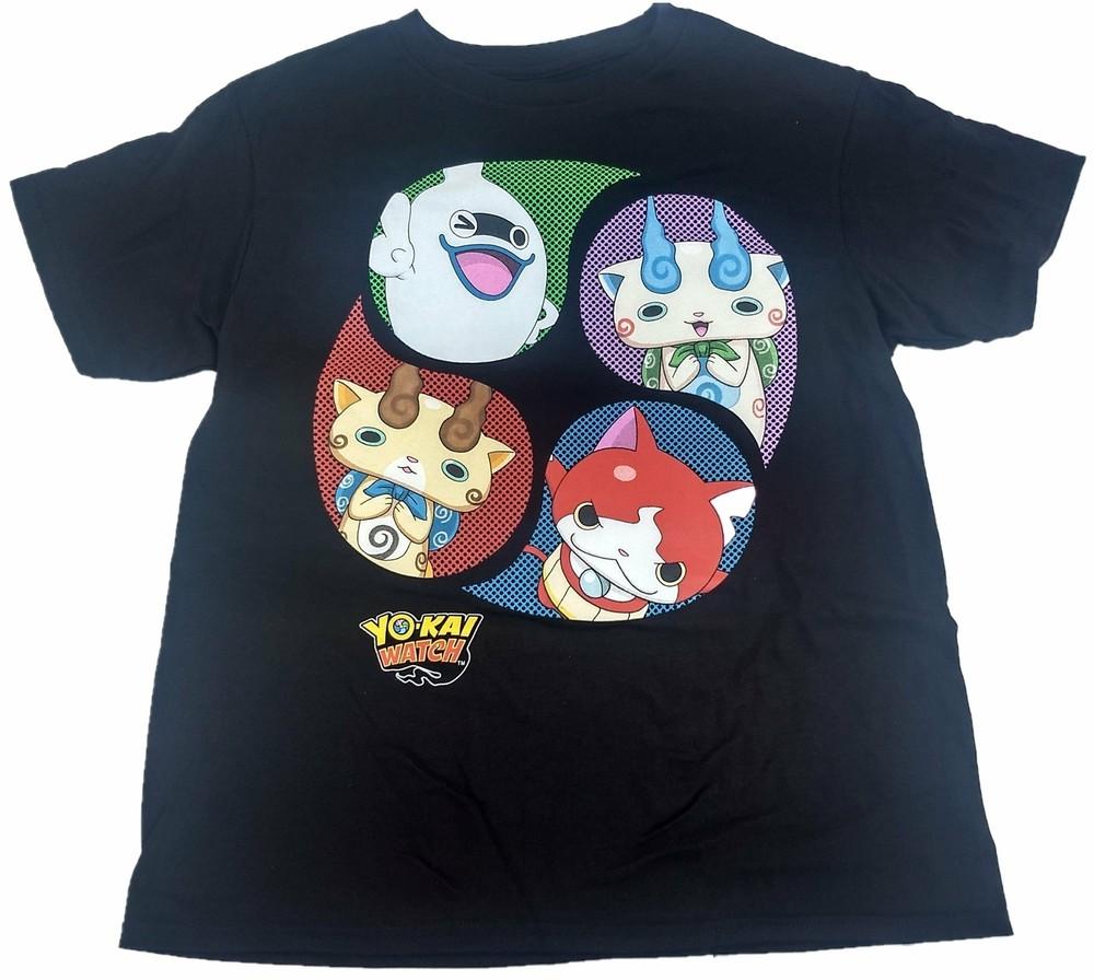 Yo-Kai Watch Anime Boys Tee T-Shirt Officially Licensed Unisex T-Shirt M