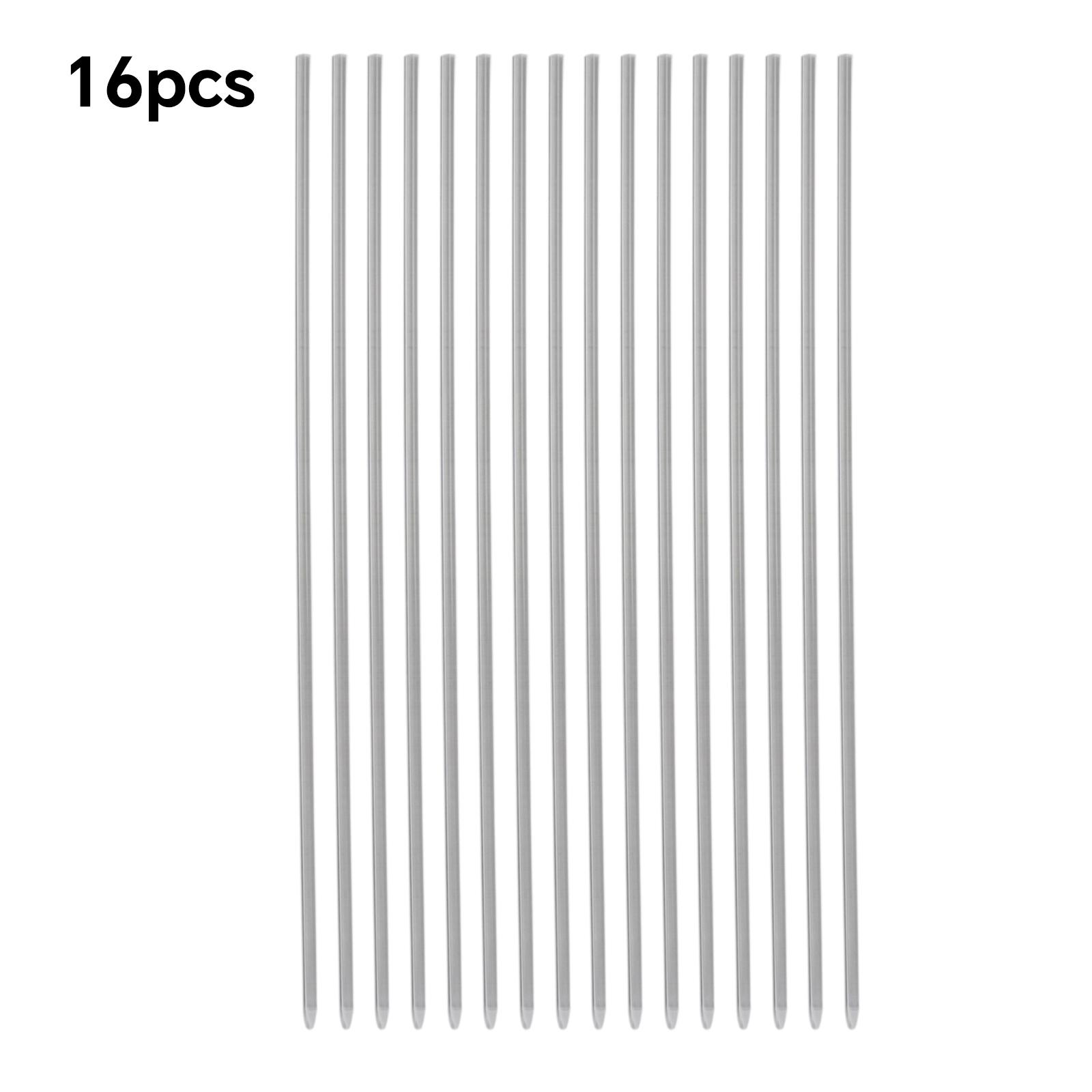 

For Flowers For Orchids For Tomatoes Orchid Plant Piles 15.7inch 16/30 Pcs Acrylic Clear Multiple Use Parts Reusable