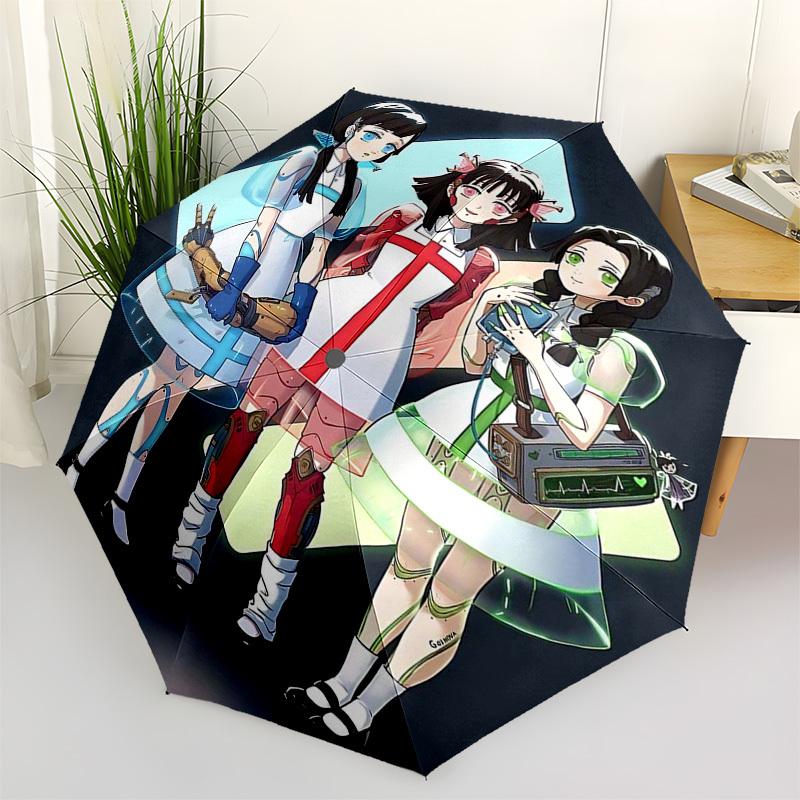 

1pc Automagic Opening Umbrella Design Featuring Popular Anime Characters - Perfect for Outdoor Use, Travel, Daily Life, and Gift Giving!U038