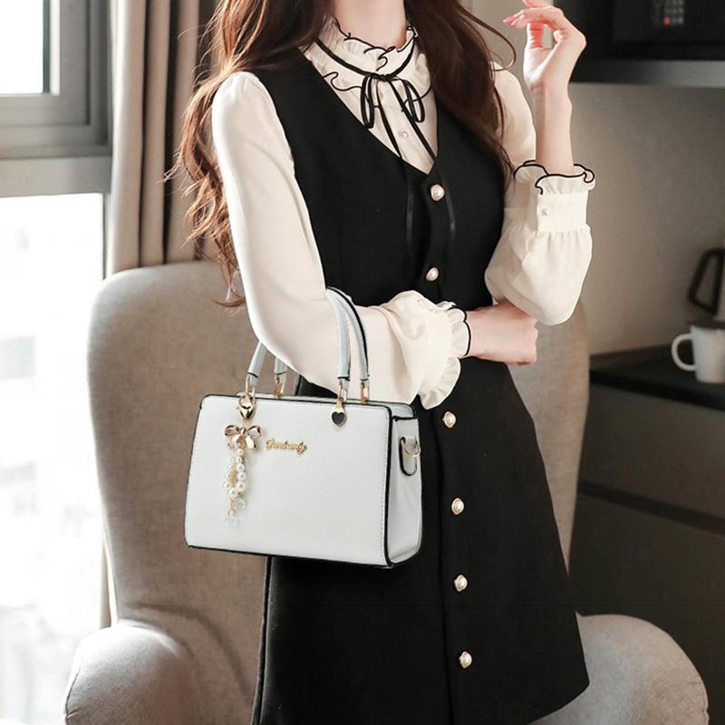 SCIONE Women Handbag New Retro Large-capacity Waterproof Lightweight Crossbody Bag Multi-compartment Zipper Shoulder Bag Fashion Versatile Small Bag