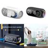 Clock Alarm Bluetooth Radio Dimmer Nap Timer With Color Night Light For Bedroom