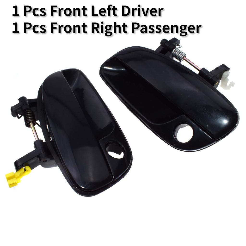 1/2/4 Pcs Black Front or Rear or Left or Righrt Outside Car Door Handle For Hyundai Elantra 2.0L 2001 2002 2003 2004 2005 2006