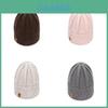 Vintage Geometric Knit Hat For Men And Women With Breathable Acrylic Material For Fall And Winter Wear