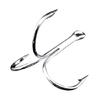 50pcs Strong Pull Lure Baits Fishing Hook with Feather Size 10 8 6 4 2 Feathered Treble Hook Barbed Hook for Crankbait
