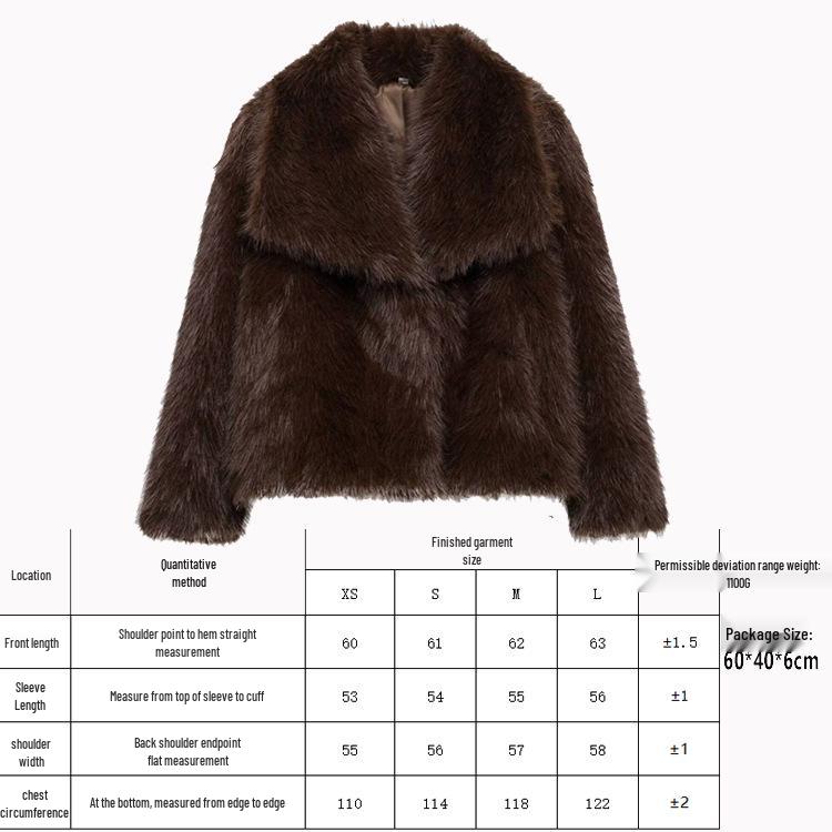 Women's Winter Lambswool Thick Cardigan Coat - New Fur Series