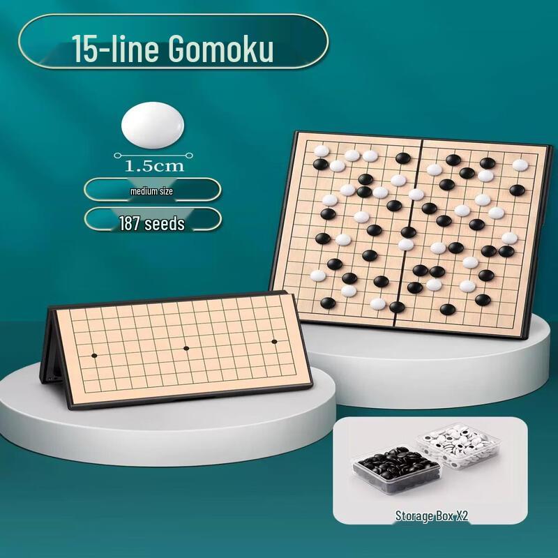 Mussels Magnetic Go & Gomoku Chess Set for Kids