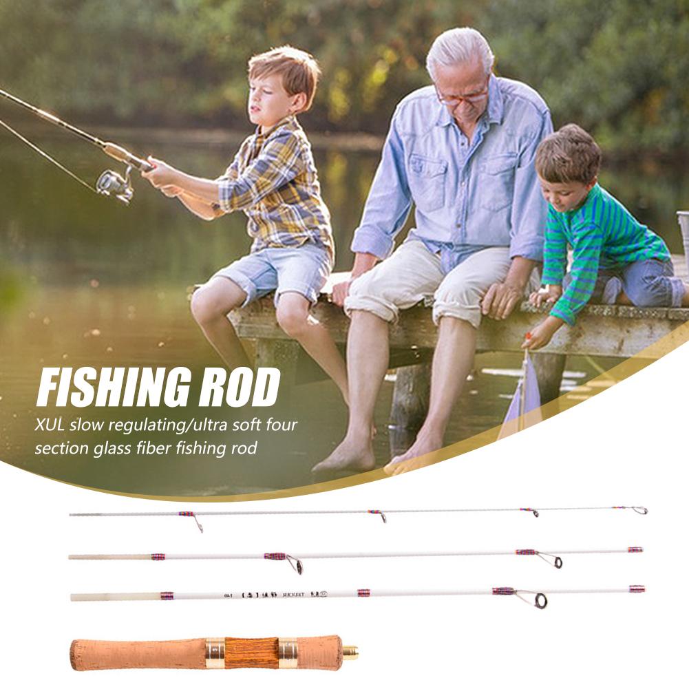 Soft Hand Fishing Rods Mini Fishing Pole Telescopic Rotatable Portable Ultra-light Outdoor Accessories for Stream Freshwater