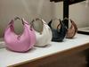 2024 Koujia Jonie Mini Half-Moon Crossbody Leather Bag - Women's Handheld & Shoulder Small Purse