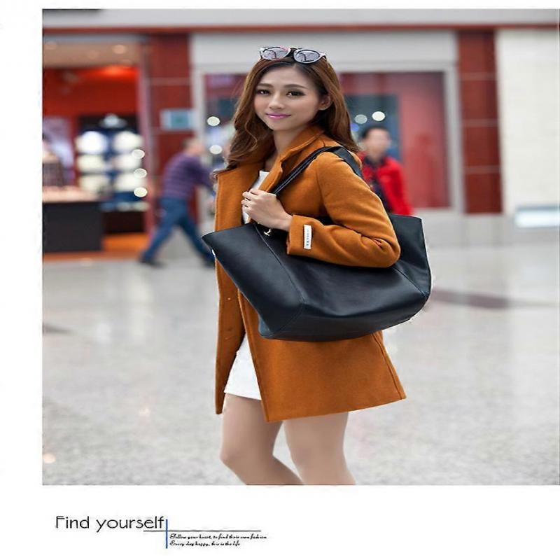 Tote Bag for Women, Big Capacity Tassel Handbag, Large Capacity Waterproof Modern Handbag with Inner Pocket for Work School Leisure -1