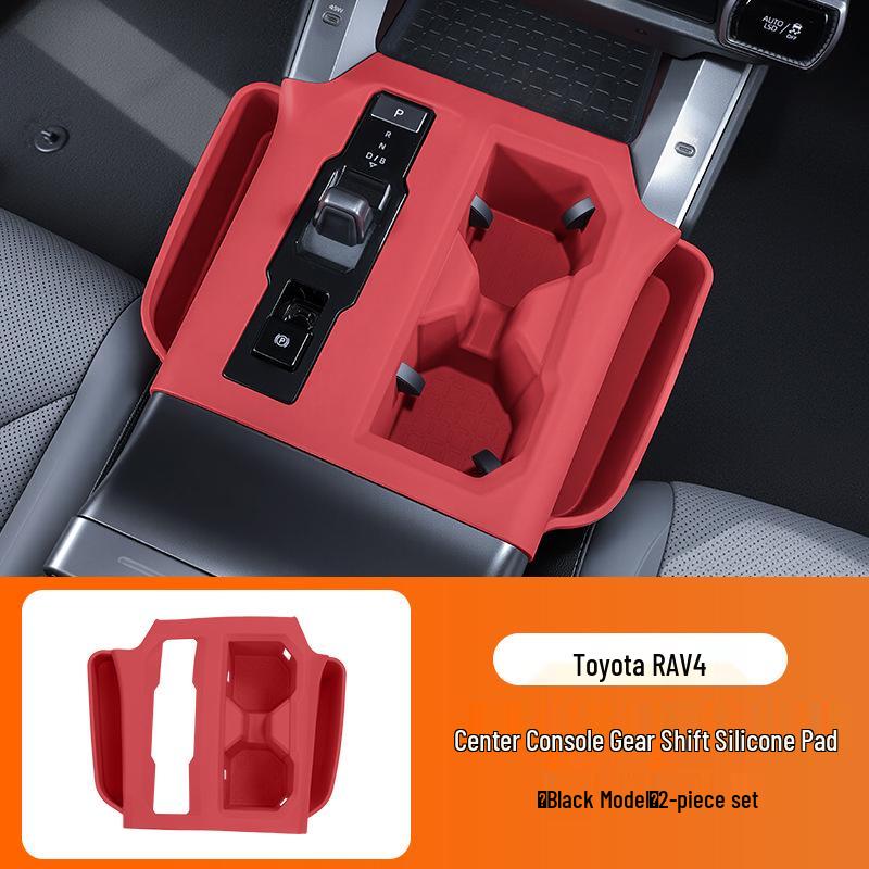 Silicone Non-Slip Mat for Toyota RAV4/Wildlander Center Console Storage, 26 Models