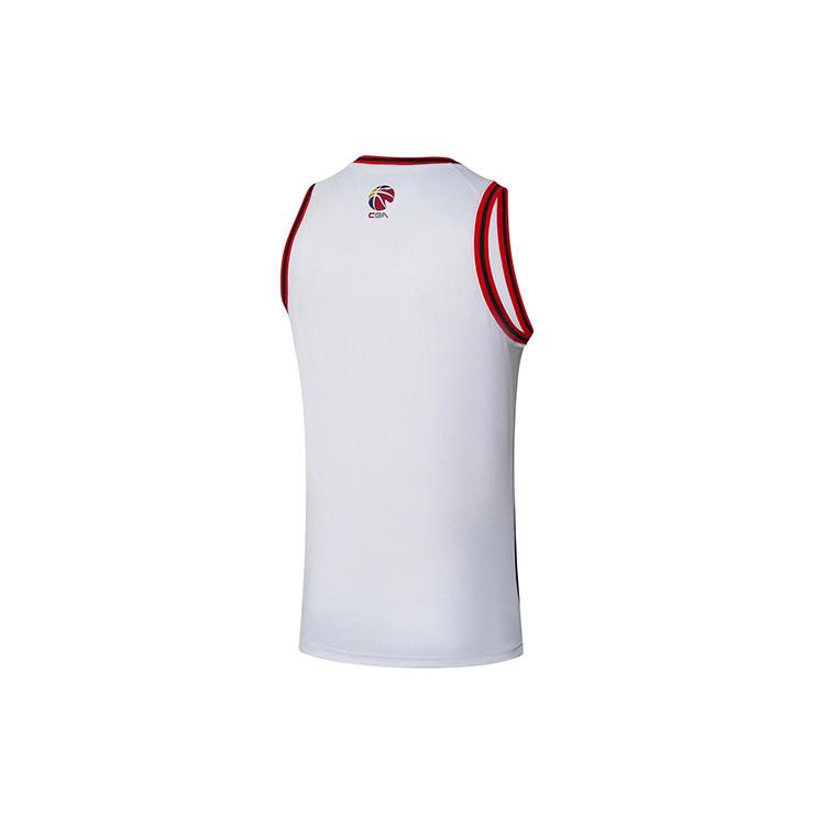 Li Ning CBA Basketball Jersey Men s Standard White AAYR471-1 M