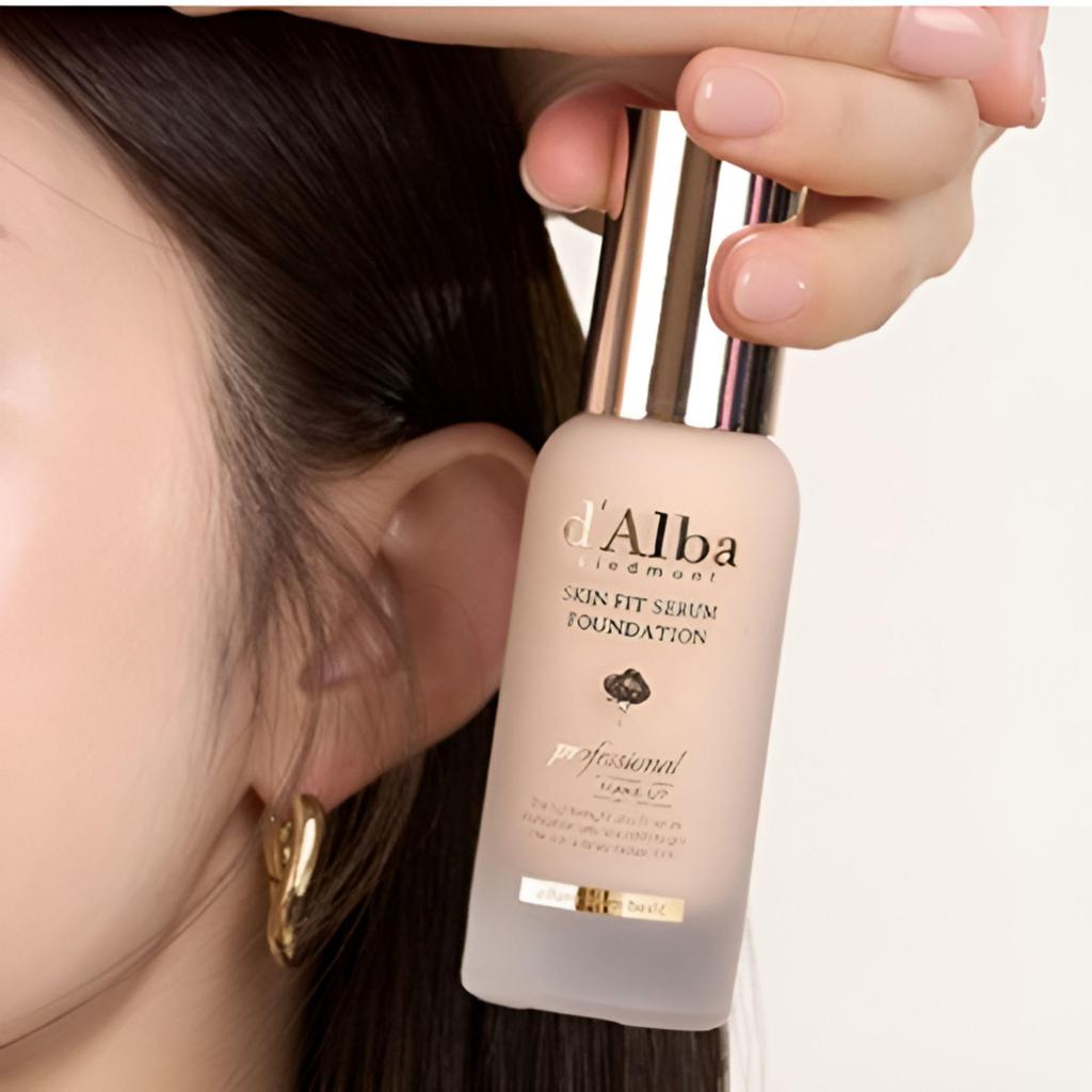 d’Alba Skin Fit Serum Foundation with Spatula 40ml (2 Types)